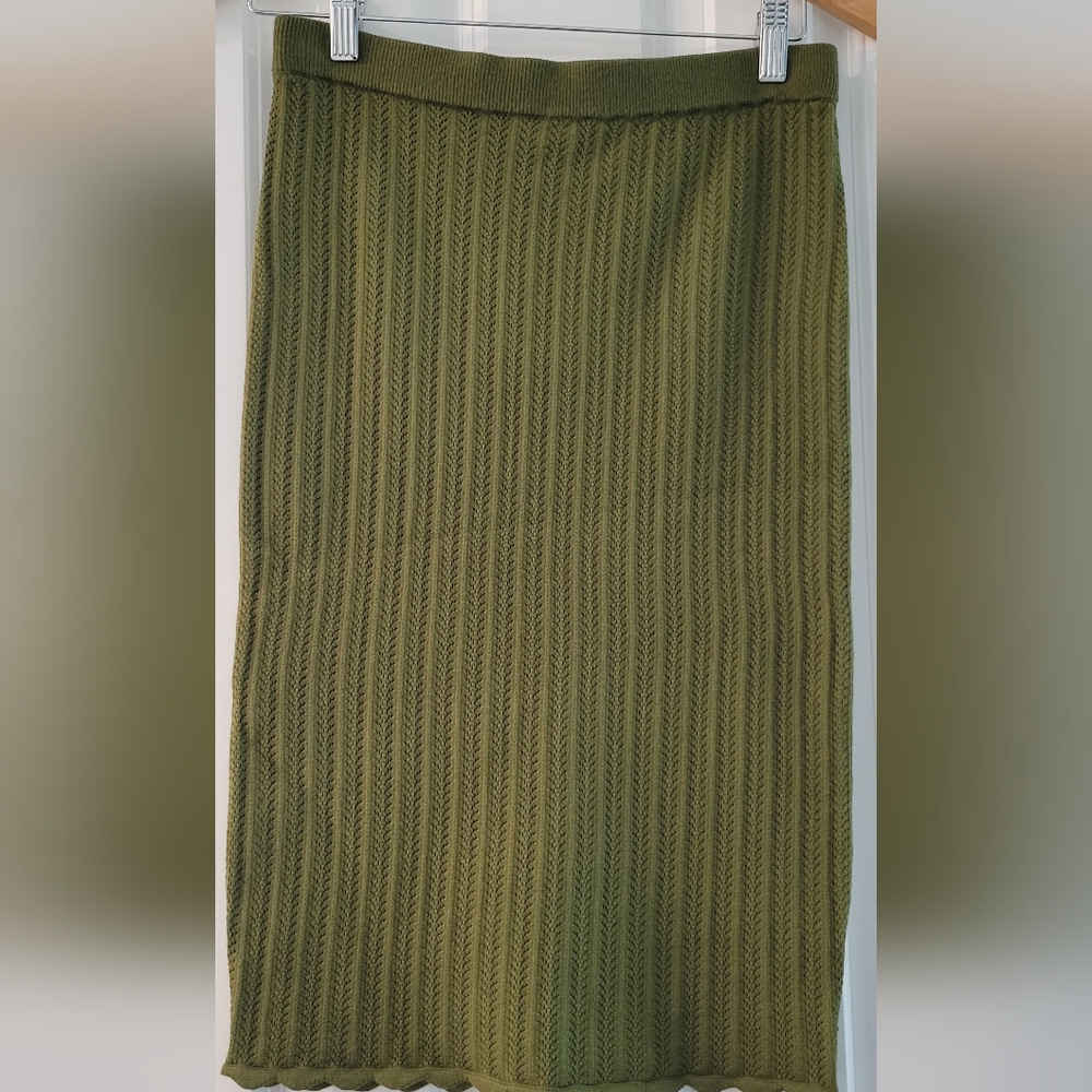 Wilfred Olive Knit Fabric